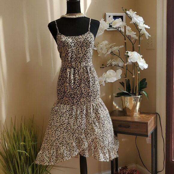Spaghetti strap midi dress | See U soon | Small - Picture 1 of 12